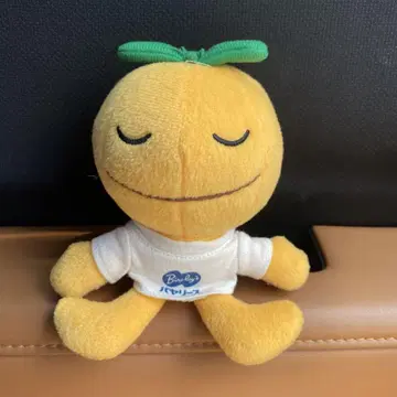 바야리스 오렌지 봉제 인형 당시의 레트로