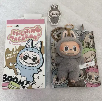러브부 Exciting Macaron 봉제 인형 Sesame Bean