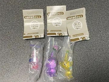 메지루시 액세서리 2 피크민 노랑 피크민 보라색 피크민 깃털 피크민