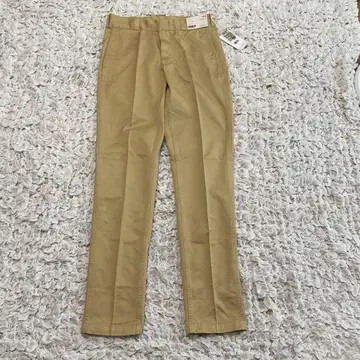 새상품 유니클로 U 노턱 치노 베이지