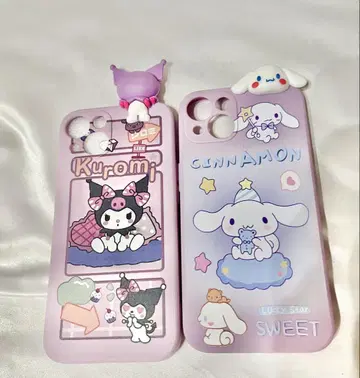 쿠로미 & 시나몬 iPhone13용 케이스 미사용품