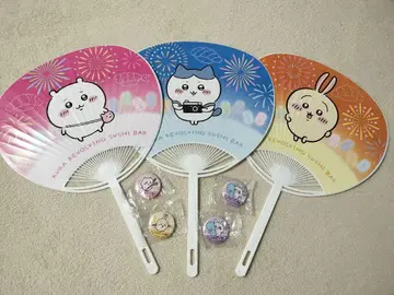 치이카와 (먼작귀) 쿠라스시 부채 하치와레 토끼