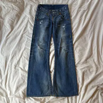 TRUE RELIGION W23 부츠 컷 데님 플레어 데님 Y2K