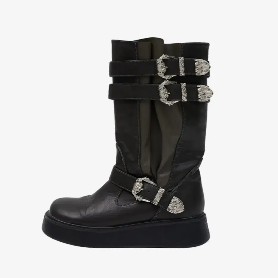 yeel WESTERN BUCKLE FOLDING BOOTS #와이이이엘부츠,#와이이