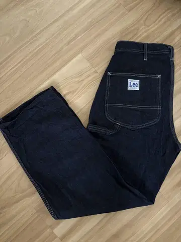 Lee LM7288 페인터 팬츠 M 새상품급 다크 네이비 유니섹스