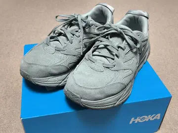 HOKA Clifton L Suede 그레이 27.0cm
