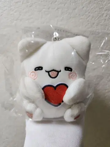 편의점 한정판 하나마루 유령 마스코트 홀더 하트 봉제 인형 산리오 새상품