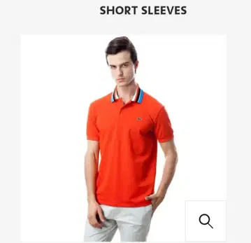 LACOSTE 라코스테 피케 셔츠 트리콜로 남성용