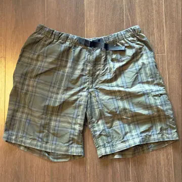 THE NORTH FACE 체크 무늬 숏팬츠 NB41330