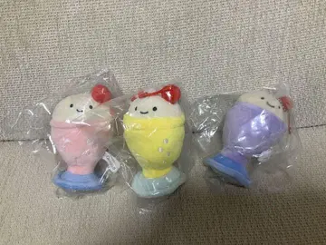 니코리노 정통 찻집 봉제 인형 크림 소다 프라이스 한정 컬러 3종