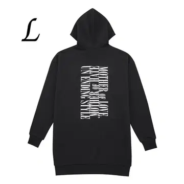 LUNA SEA 더블 지퍼 롱 후드티 L 굿즈 루나시 미사용 새상품