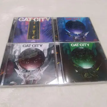 CAT CITY 싱글 4장 세트