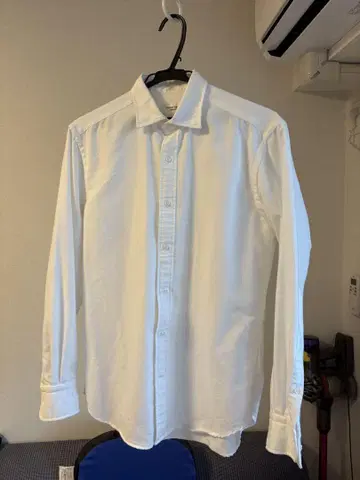 UNITED ARROWS 화이트 긴팔 셔츠