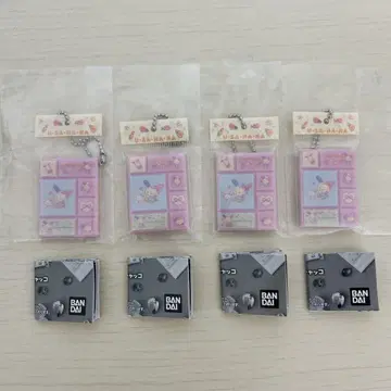 산리오 캐릭터즈 타일 씰 미니어처 참