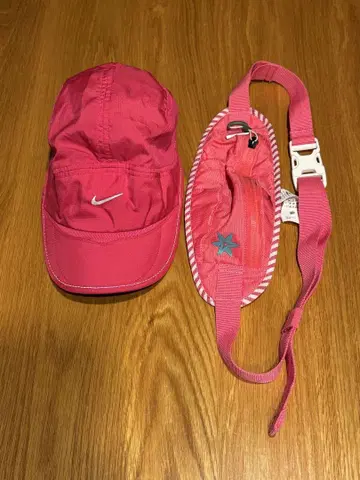 (새상품급) Nike Dri-FIT 캡 & 웨스트 파우치