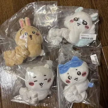 치이카와 봉제 인형 스크런치 4종 세트 새상품 미사용
