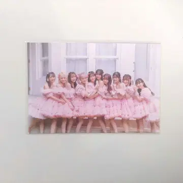 =LOVE 이코러브 의상 도서 두근거림을 입어보세요 엽서
