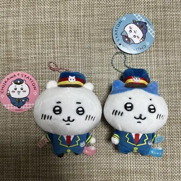 치이카와 역무원 마스코트 치이카와 하치와레 2개 세트