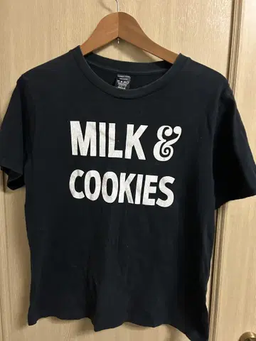 넘버나인 MILK&COOKIES T-SHIRT 반팔 티셔츠 2 블랙