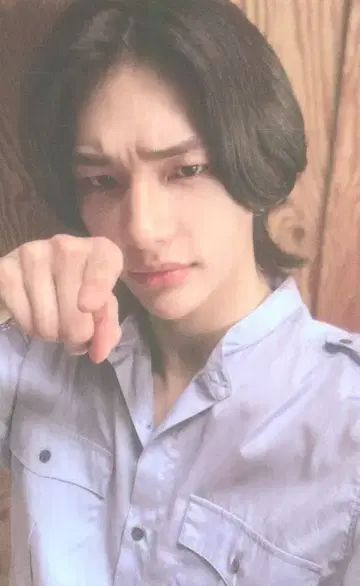 StrayKids NOEASY Hyunjin 트레이딩 카드 양면