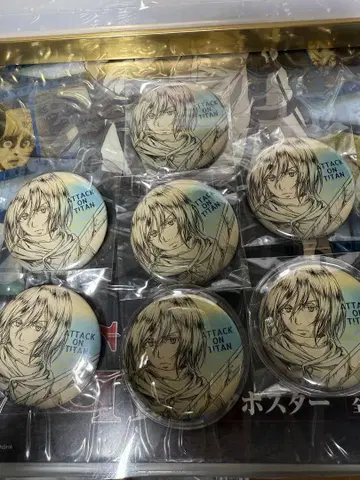 진격의 거인 미카사 캔뱃지 WIT STUDIO