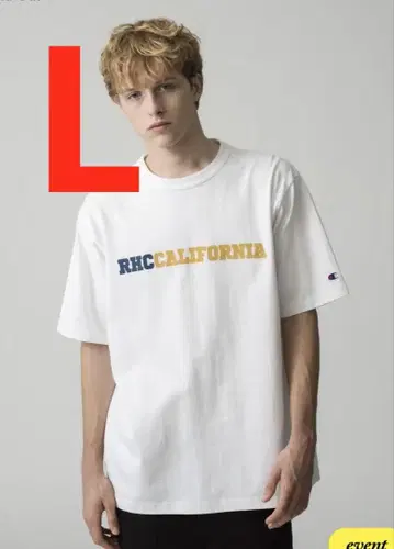 RHC CALIFORNIA 오버 사이즈 티셔츠 화이트