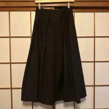 AZUL BY MOUSSY 블랙 플리츠 스커트