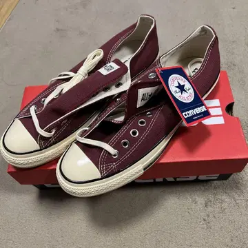 CONVERSE ALL STAR 버건디 스니커즈