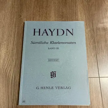 HAYDN/피아노 소나타 전집 BAND III HENLE <>