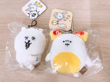 나가노의 곰 모기 마스코트 오믈렛 주문 긴장 완화 2개