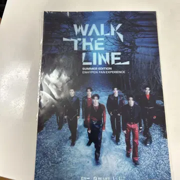 ENHYPEN WALK THE LINE JR 동해 클리어 포스터