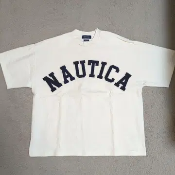 NAUTICA 노티카 티셔츠 S 화이트 반팔
