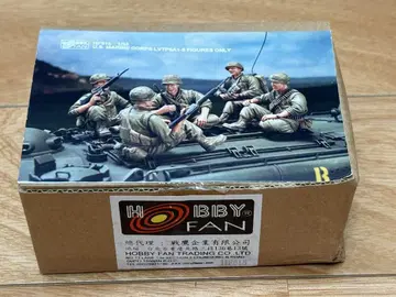 취미 팬 1/35 미국 해병대 LVTP5A1 피규어 5개 세트