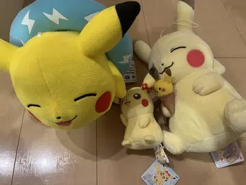 피카츄 봉제 인형 세트 새상품급