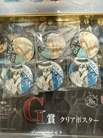 진격의 거인 미카사 WIT STUDIO 캔뱃지