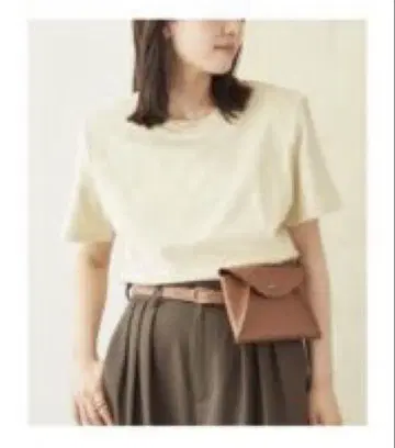 Plage RIAM 카타파트 Tee 내추럴
