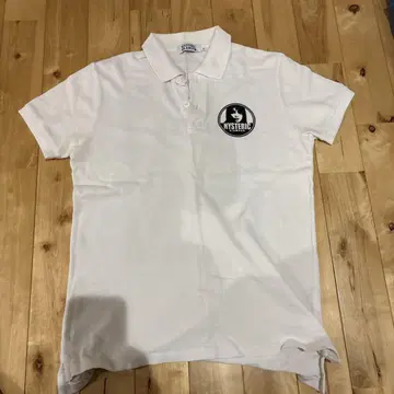 히스테릭 글래머 피케 셔츠 M 화이트
