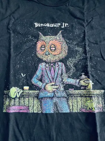 Dinosaur Jr. 티셔츠 M 사이즈 미사용 새상품