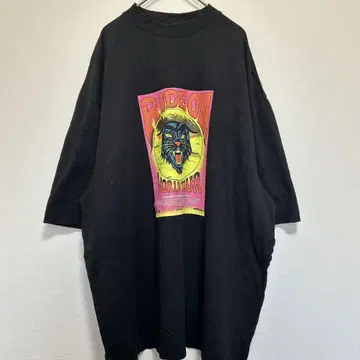 Black Rideon 월드 투어 블랙 XL 밴딩 T 밴 T