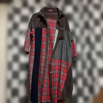 차이하네 가을/겨울 체크 원피스