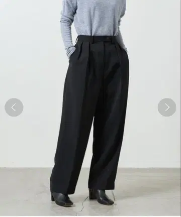 MARW UNITED ARROWS 2 플리츠 팬츠