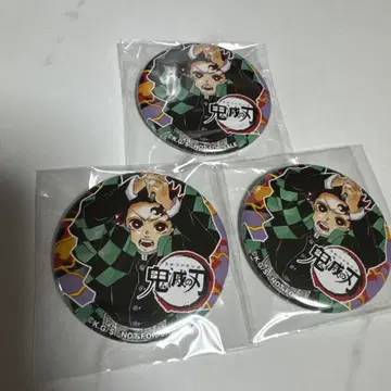 점프 빅토리 카니발 2025 특제 캔뱃지 귀멸의 칼날 카마도 탄지로 3종