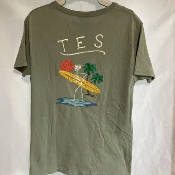 TES 엔드리스 써머 해골 자수 티셔츠 사이즈 M