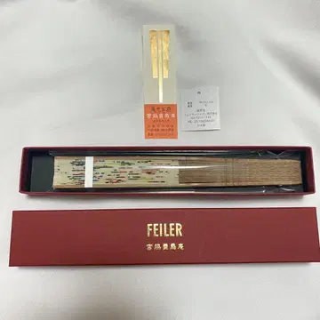 FEILER 페이러 하이디 부채 화이트