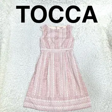 TOCCA 토카 슬리브리스 무릎 기장 원피스 2호 레이스