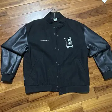 ELEMENT 바시티 자켓 M 블랙