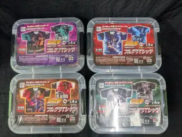 북두의 권 풀그라 티셔츠 컨테이너 포함 전 4종 컴플리트 SET