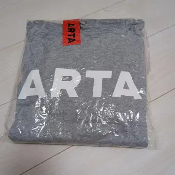 ARTA 로고 맨투맨 후디 그레이