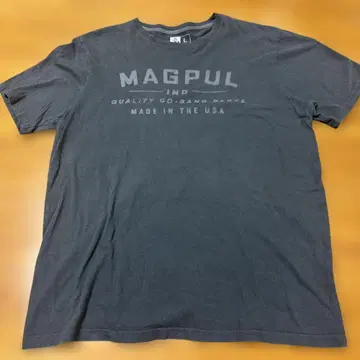 MAGPUL 마그풀 블랙 흑먹색 티셔츠 L 사이즈 밀리터리 서바이벌 게임
