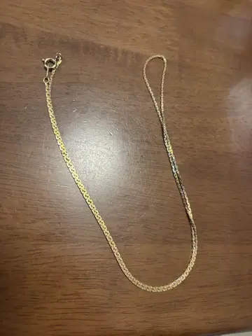 골드 체인 목걸이 약 45cm